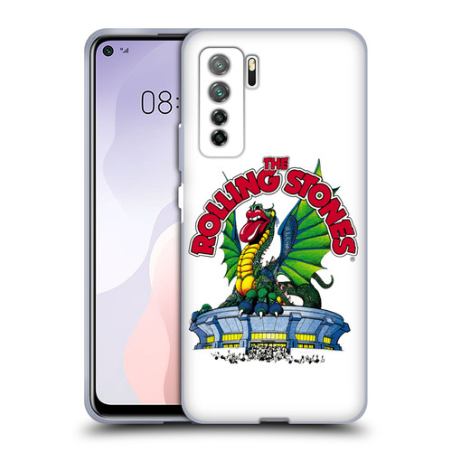 The Rolling Stones Key Art Dragon Soft Gel Case for Huawei Nova 7 SE/P40 Lite 5G
