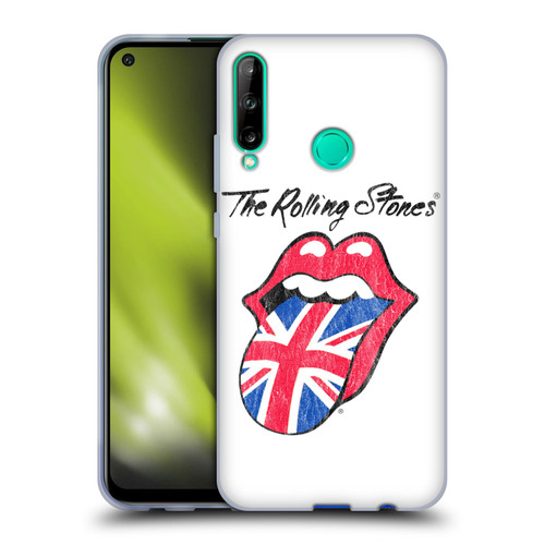 The Rolling Stones Key Art UK Tongue Soft Gel Case for Huawei P40 lite E