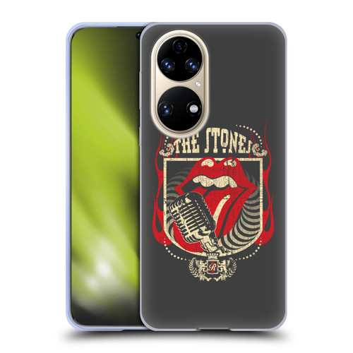 The Rolling Stones Key Art Jumbo Tongue Soft Gel Case for Huawei P50