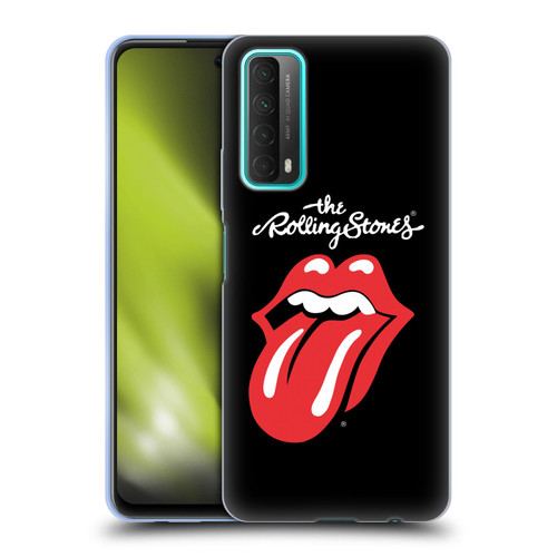 The Rolling Stones Key Art Tongue Classic Soft Gel Case for Huawei P Smart (2021)