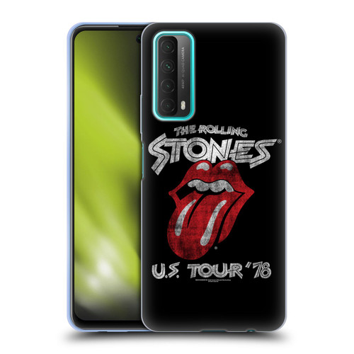 The Rolling Stones Key Art US Tour 78 Soft Gel Case for Huawei P Smart (2021)