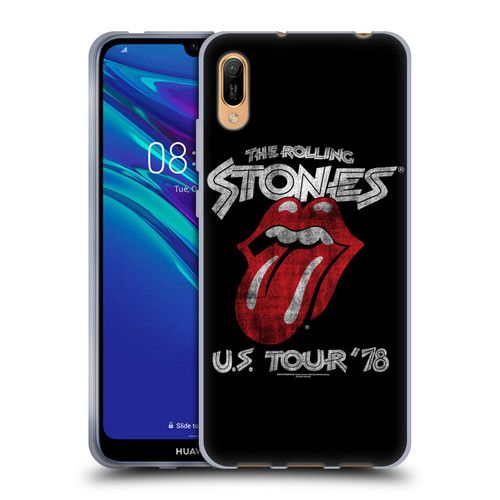 The Rolling Stones Key Art US Tour 78 Soft Gel Case for Huawei Y6 Pro (2019)