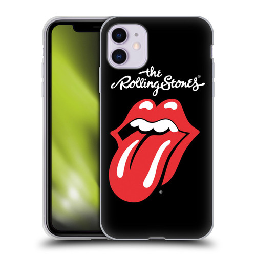 The Rolling Stones Key Art Tongue Classic Soft Gel Case for Apple iPhone 11