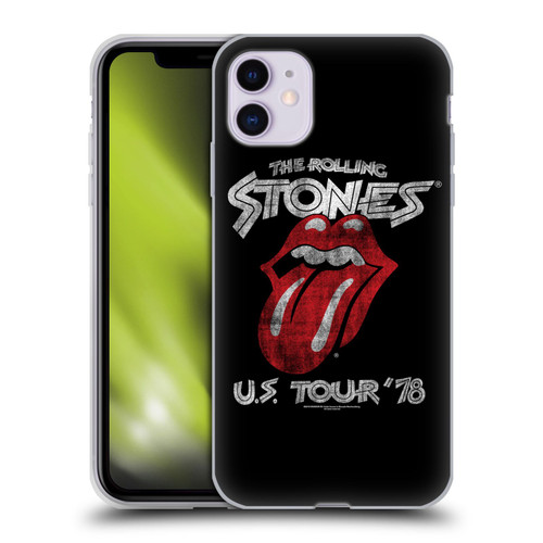 The Rolling Stones Key Art US Tour 78 Soft Gel Case for Apple iPhone 11