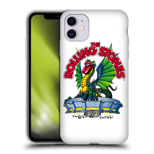 The Rolling Stones Key Art Dragon Soft Gel Case for Apple iPhone 11