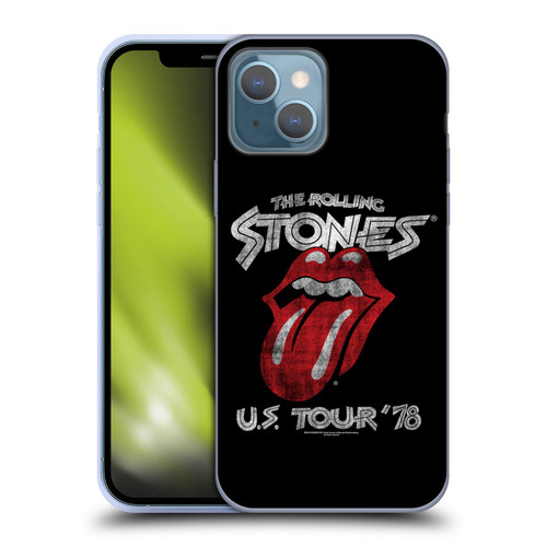 The Rolling Stones Key Art US Tour 78 Soft Gel Case for Apple iPhone 13