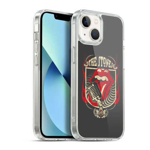 The Rolling Stones Key Art Jumbo Tongue Soft Gel Case for Apple iPhone 13