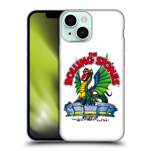 The Rolling Stones Key Art Dragon Soft Gel Case for Apple iPhone 13 Mini