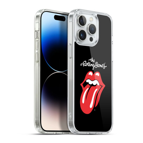 The Rolling Stones Key Art Tongue Classic Soft Gel Case for Apple iPhone 13 Pro Max & MagSafe