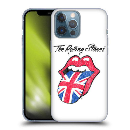 The Rolling Stones Key Art UK Tongue Soft Gel Case for Apple iPhone 13 Pro Max