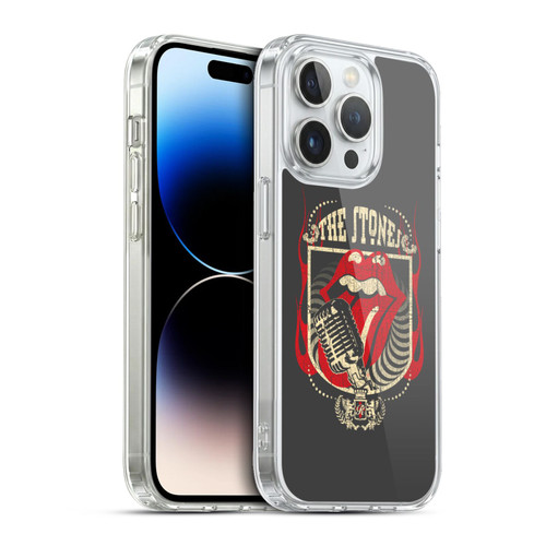 The Rolling Stones Key Art Jumbo Tongue Soft Gel Case for Apple iPhone 13 Pro & MagSafe