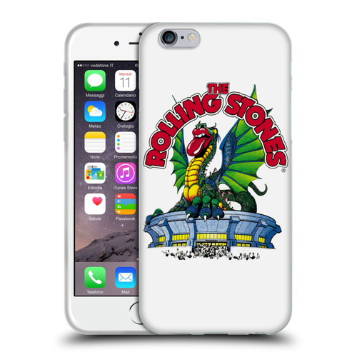 The Rolling Stones Key Art Dragon Soft Gel Case for Apple iPhone 6 / iPhone 6s