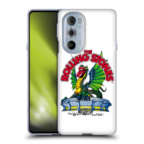 The Rolling Stones Key Art Dragon Soft Gel Case for Motorola Edge X30