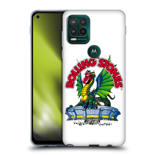 The Rolling Stones Key Art Dragon Soft Gel Case for Motorola Moto G Stylus 5G 2021