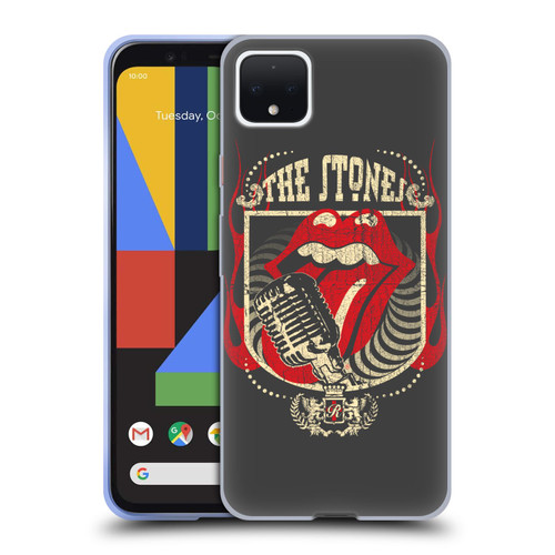 The Rolling Stones Key Art Jumbo Tongue Soft Gel Case for Google Pixel 4 XL