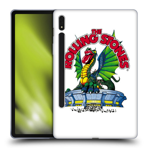 The Rolling Stones Key Art Dragon Soft Gel Case for Samsung Galaxy Tab S8