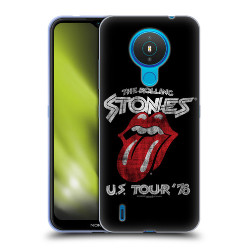 The Rolling Stones Key Art US Tour 78 Soft Gel Case for Nokia 1.4