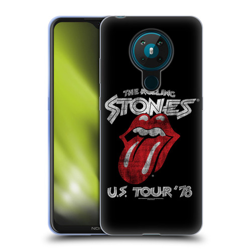The Rolling Stones Key Art US Tour 78 Soft Gel Case for Nokia 5.3