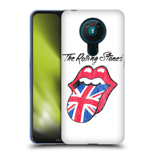 The Rolling Stones Key Art UK Tongue Soft Gel Case for Nokia 5.3