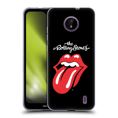 The Rolling Stones Key Art Tongue Classic Soft Gel Case for Nokia C10 / C20