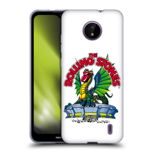 The Rolling Stones Key Art Dragon Soft Gel Case for Nokia C10 / C20