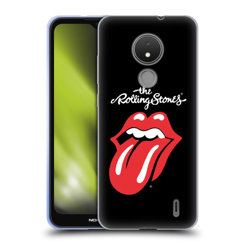 The Rolling Stones Key Art Tongue Classic Soft Gel Case for Nokia C21