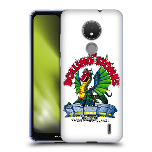 The Rolling Stones Key Art Dragon Soft Gel Case for Nokia C21