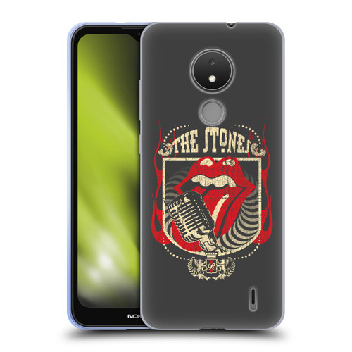 The Rolling Stones Key Art Jumbo Tongue Soft Gel Case for Nokia C21
