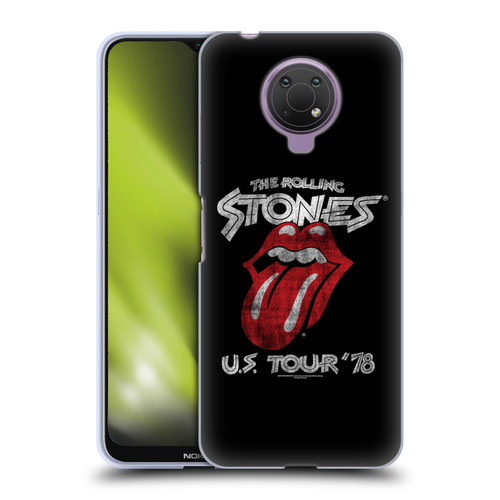 The Rolling Stones Key Art US Tour 78 Soft Gel Case for Nokia G10