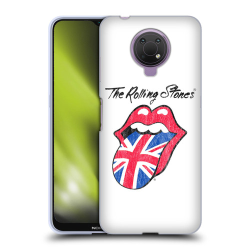The Rolling Stones Key Art UK Tongue Soft Gel Case for Nokia G10