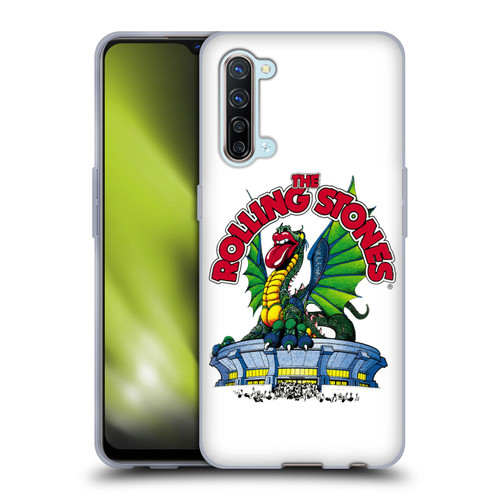 The Rolling Stones Key Art Dragon Soft Gel Case for OPPO Find X2 Lite 5G