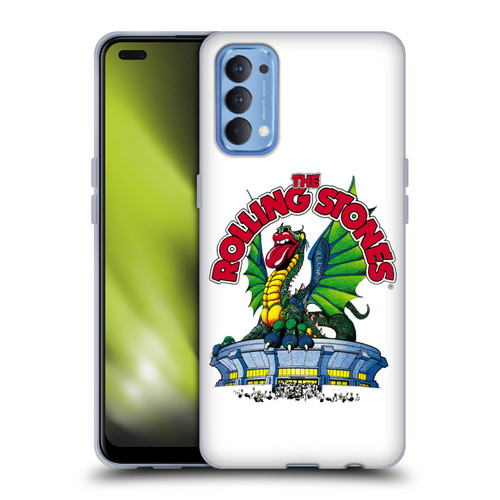 The Rolling Stones Key Art Dragon Soft Gel Case for OPPO Reno 4 5G