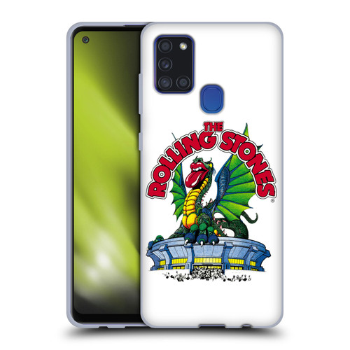 The Rolling Stones Key Art Dragon Soft Gel Case for Samsung Galaxy A21s (2020)