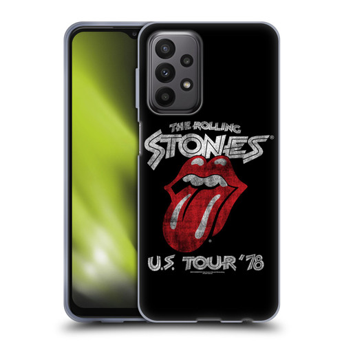 The Rolling Stones Key Art US Tour 78 Soft Gel Case for Samsung Galaxy A23 / 5G (2022)