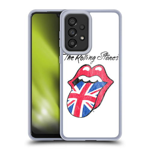 The Rolling Stones Key Art UK Tongue Soft Gel Case for Samsung Galaxy A33 5G (2022)