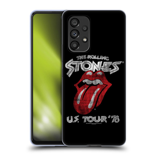 The Rolling Stones Key Art US Tour 78 Soft Gel Case for Samsung Galaxy A53 5G (2022)