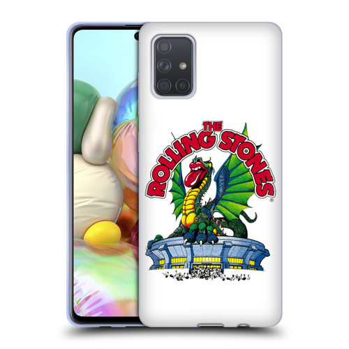The Rolling Stones Key Art Dragon Soft Gel Case for Samsung Galaxy A71 (2019)