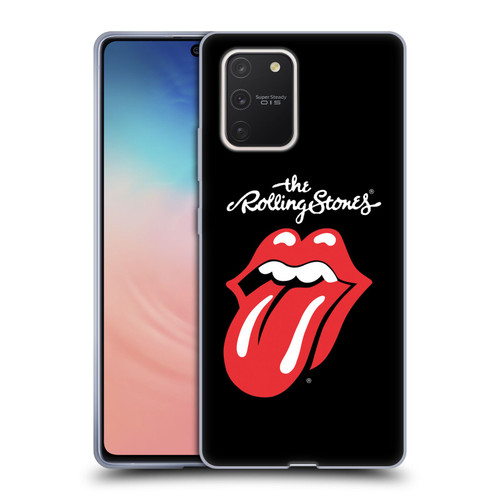 The Rolling Stones Key Art Tongue Classic Soft Gel Case for Samsung Galaxy S10 Lite