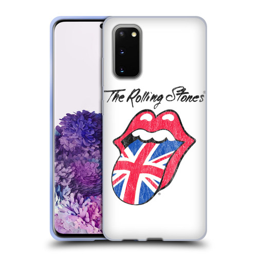 The Rolling Stones Key Art UK Tongue Soft Gel Case for Samsung Galaxy S20 / S20 5G