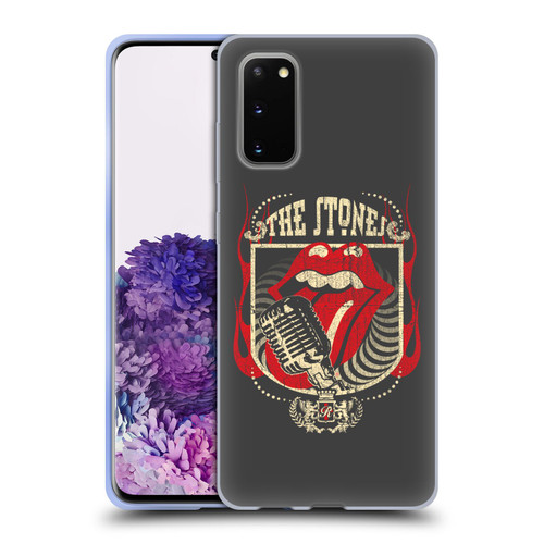 The Rolling Stones Key Art Jumbo Tongue Soft Gel Case for Samsung Galaxy S20 / S20 5G