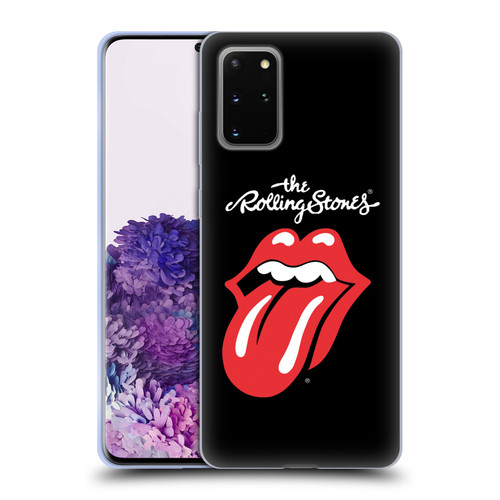 The Rolling Stones Key Art Tongue Classic Soft Gel Case for Samsung Galaxy S20+ / S20+ 5G