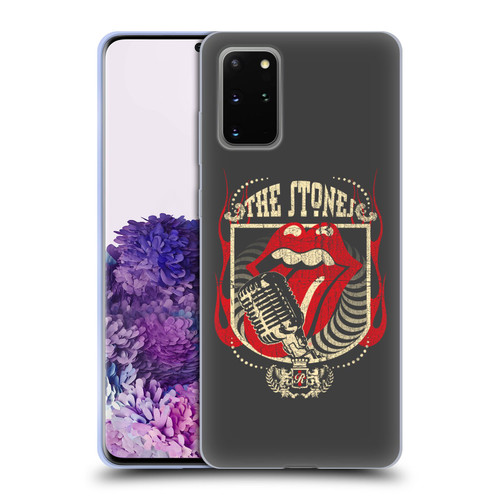 The Rolling Stones Key Art Jumbo Tongue Soft Gel Case for Samsung Galaxy S20+ / S20+ 5G