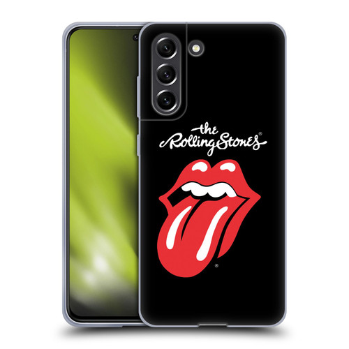 The Rolling Stones Key Art Tongue Classic Soft Gel Case for Samsung Galaxy S21 FE 5G