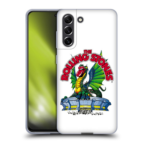 The Rolling Stones Key Art Dragon Soft Gel Case for Samsung Galaxy S21 FE 5G