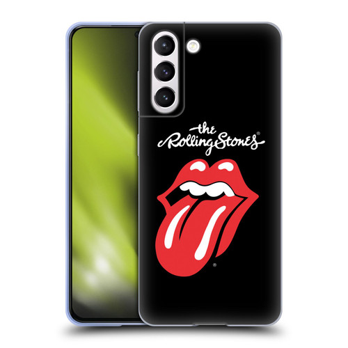 The Rolling Stones Key Art Tongue Classic Soft Gel Case for Samsung Galaxy S21 5G