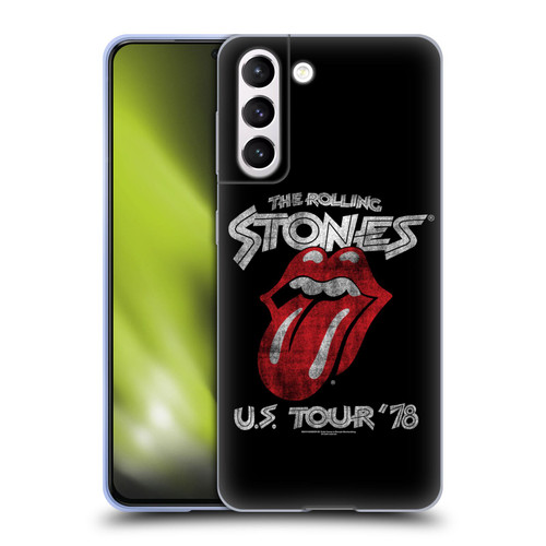 The Rolling Stones Key Art US Tour 78 Soft Gel Case for Samsung Galaxy S21 5G