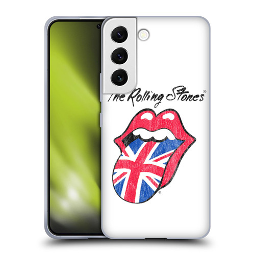 The Rolling Stones Key Art UK Tongue Soft Gel Case for Samsung Galaxy S22 5G