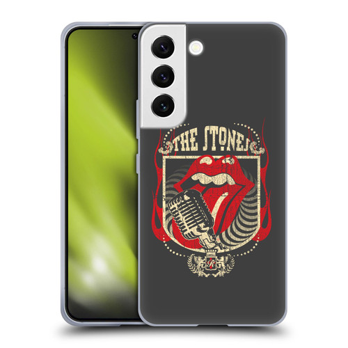 The Rolling Stones Key Art Jumbo Tongue Soft Gel Case for Samsung Galaxy S22 5G