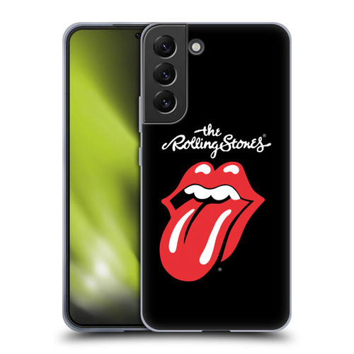 The Rolling Stones Key Art Tongue Classic Soft Gel Case for Samsung Galaxy S22+ 5G
