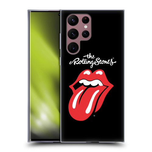 The Rolling Stones Key Art Tongue Classic Soft Gel Case for Samsung Galaxy S22 Ultra 5G
